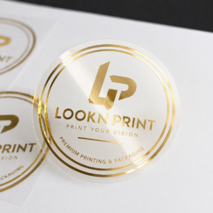 chrome only label sticker