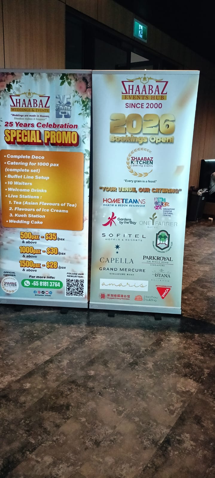 Pull up standee Printing Singapore view 3